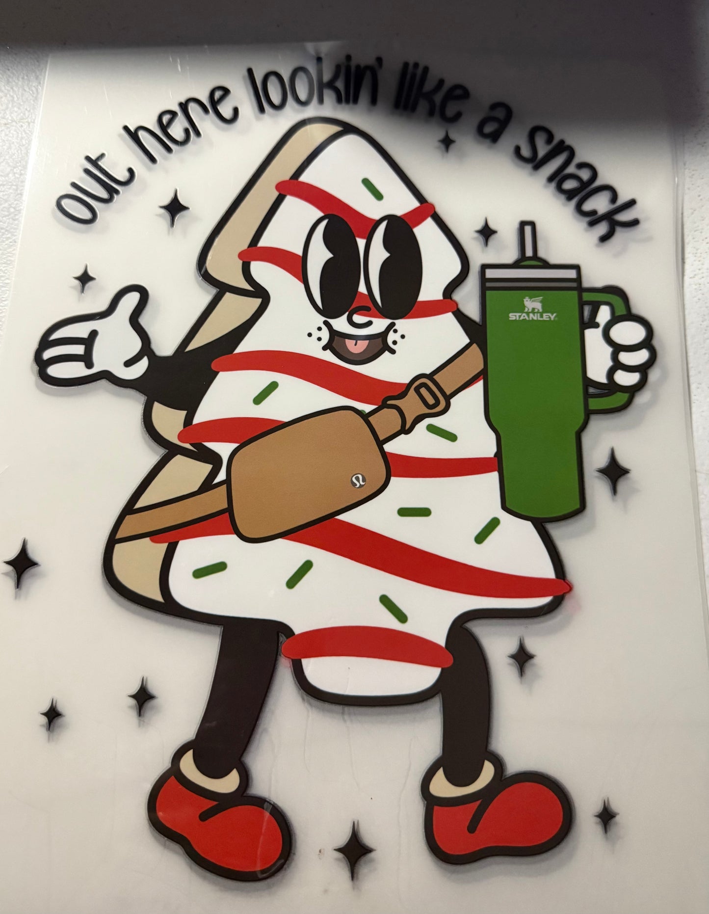 OUT HERE LOOKING LIKE A SNACK