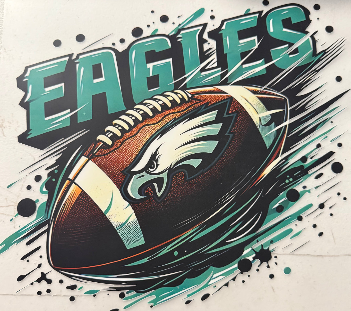 EAGLES WITH FOOTBALL