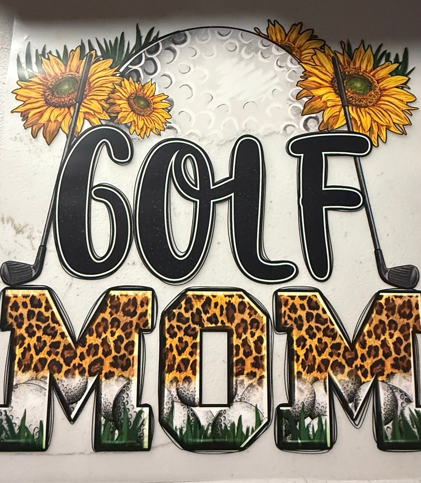 GOLF MOM SUNFLOWERS