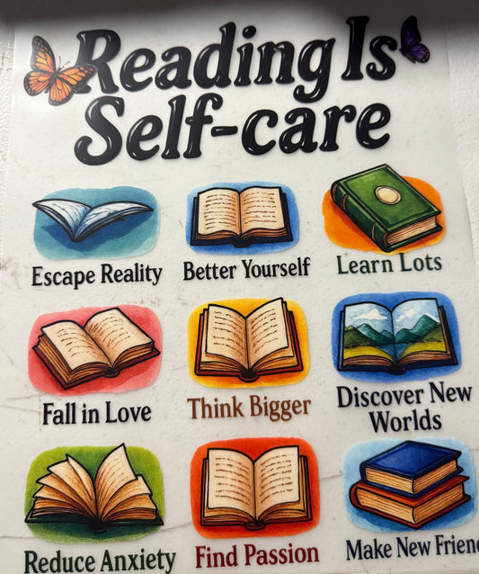 READING IS SELF CARE