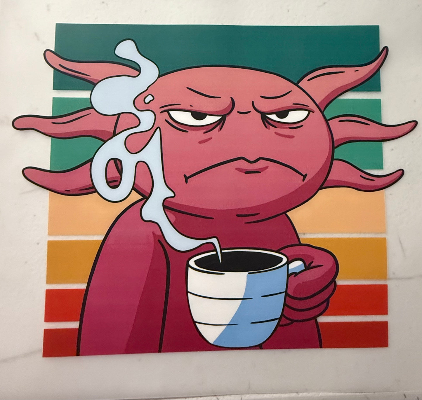 GRUMPY COFFEE GUY