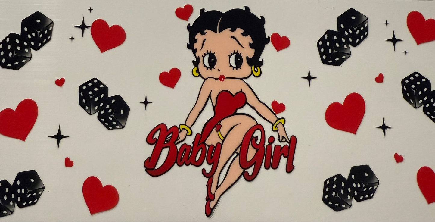 BETTY BOOP HEARTS DICE