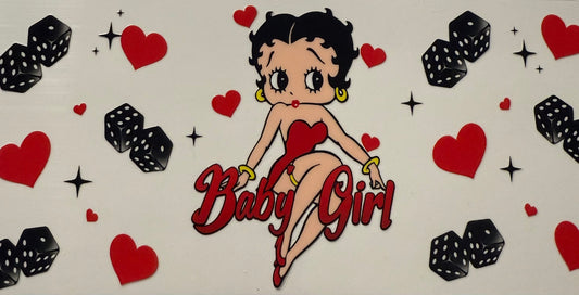 BETTY BOOP HEARTS DICE