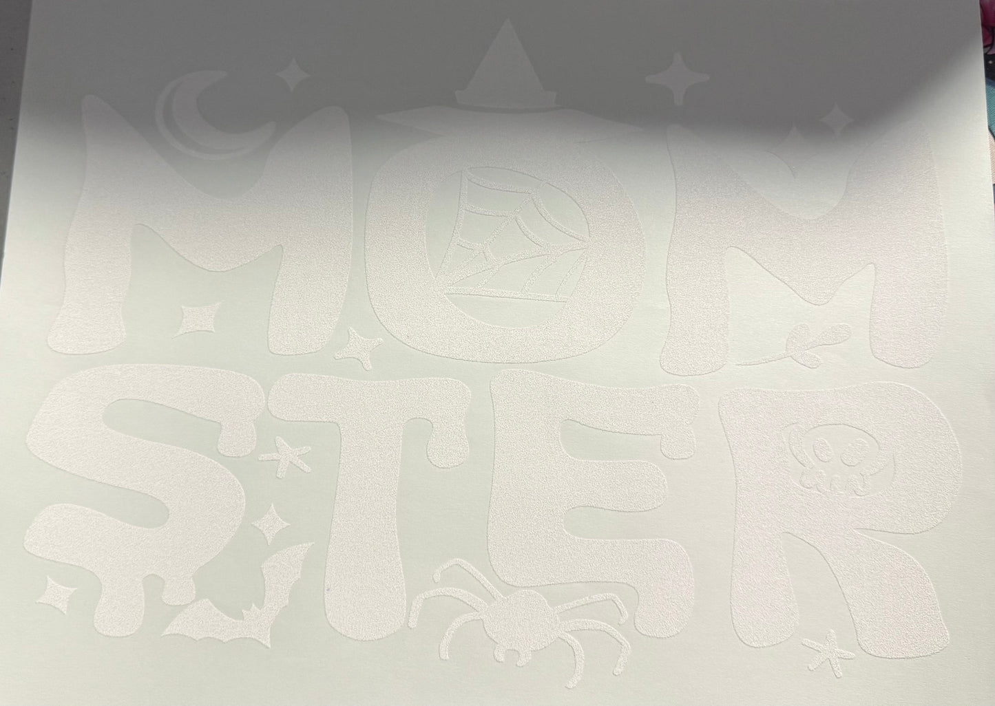 MOMSTER SINGLE COLOR WHITE