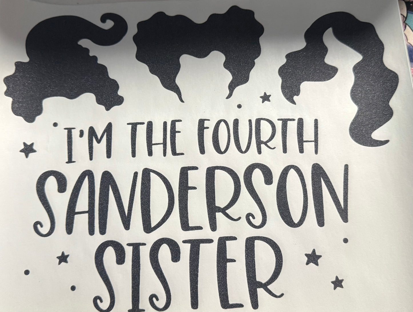 IM THE FOURTH SANDERSON SISTER SINGLE COLOR