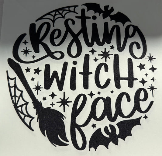RESTING WITCH FACE SINGLE COLOR