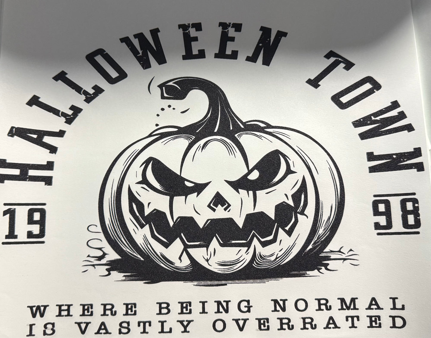 HALLOWEEN TOWN 1998 SINGLE COLOR
