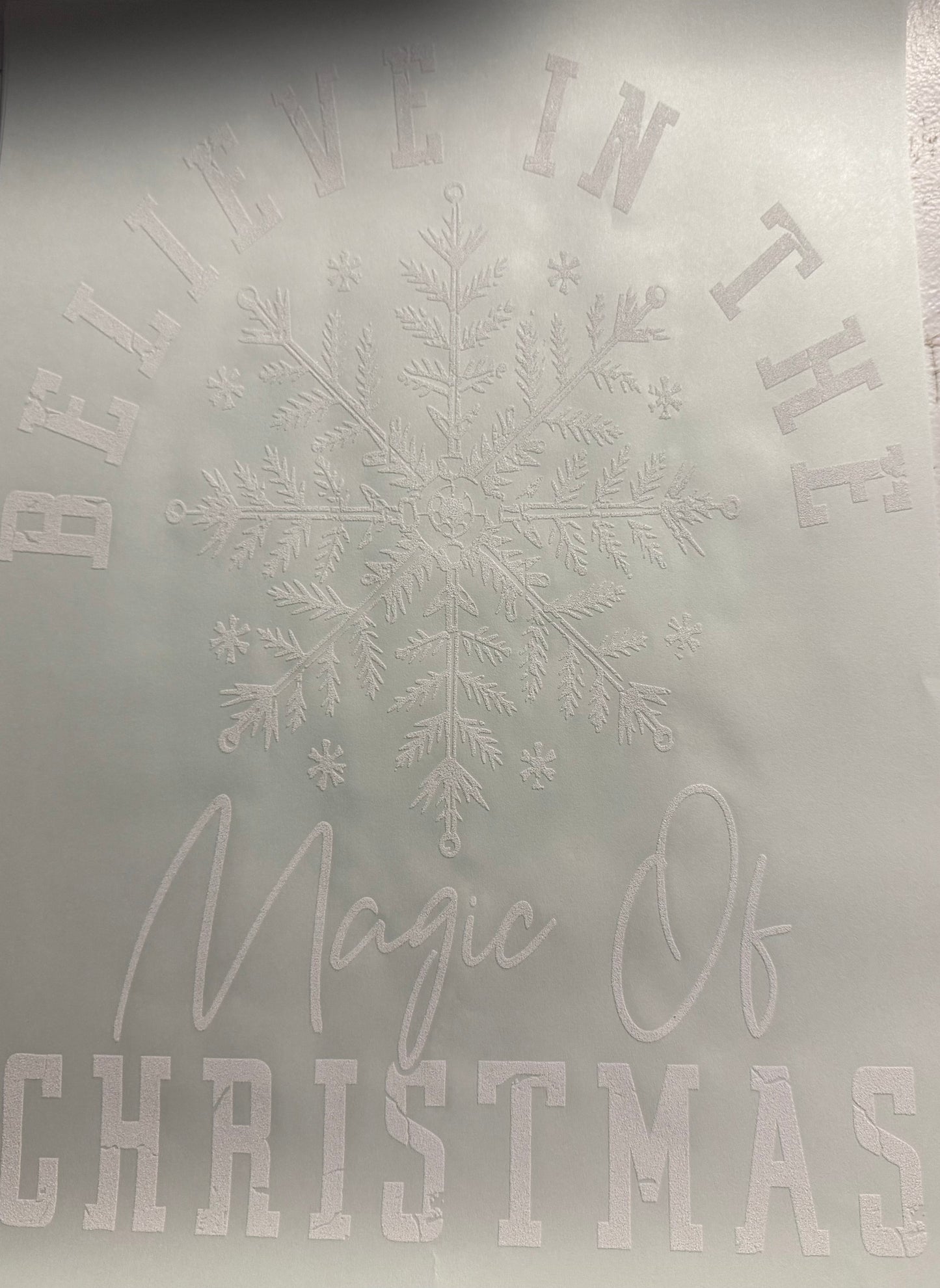 BELIEVE IN THE MAGIC OF CHRISTMAS