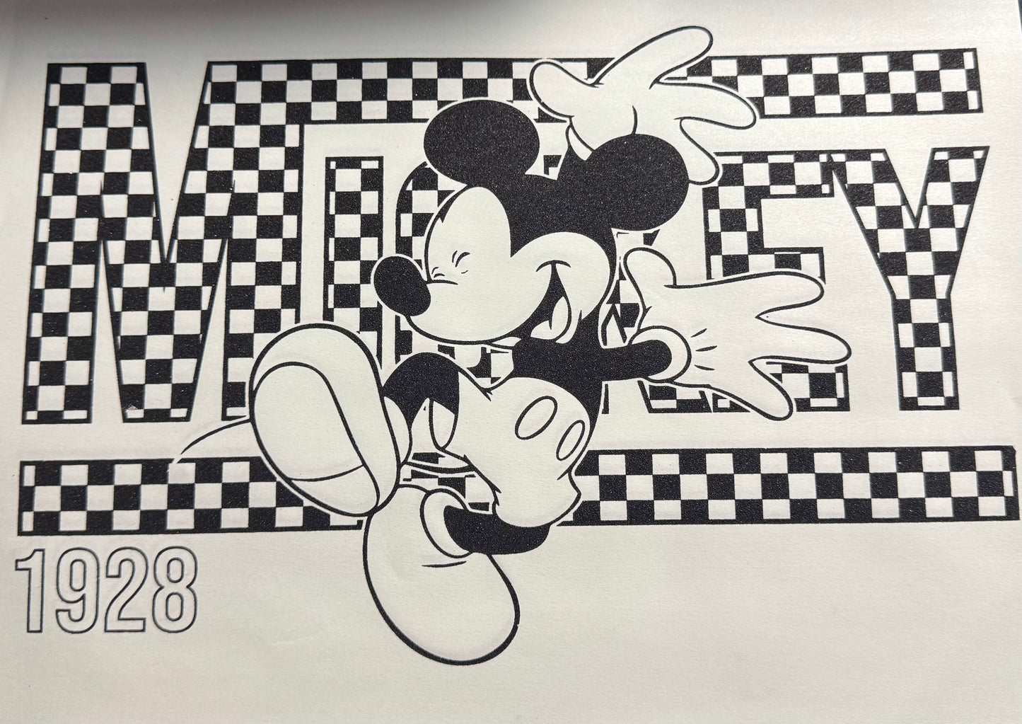CHECKERED MICKEY