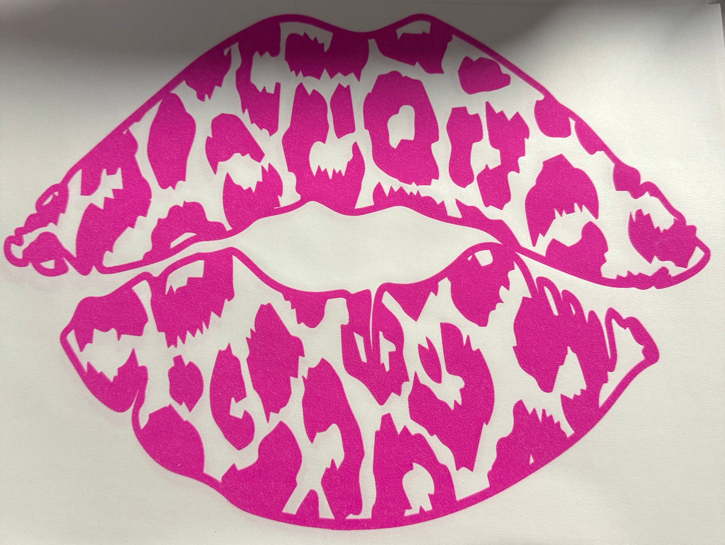 PINK LIPS LEOPARD