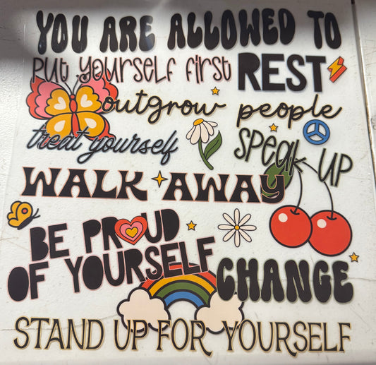 YOU ARE ALLOWED TO REST