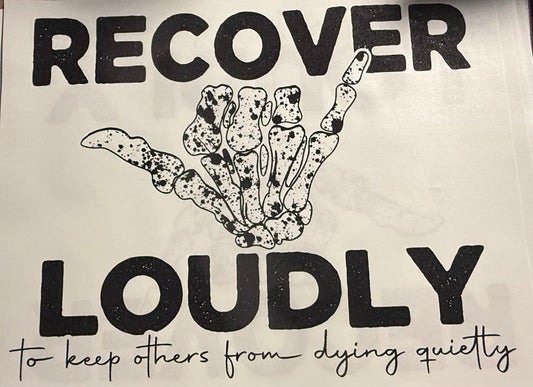 RECOVER LOUDLY