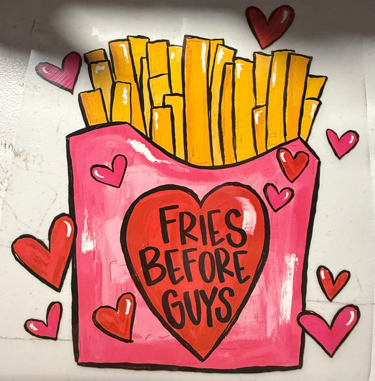 FRIES BEFORE GUYS