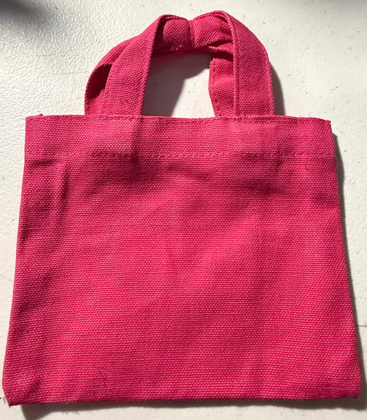 HOT PINK MINI MINI TOTE BAG
