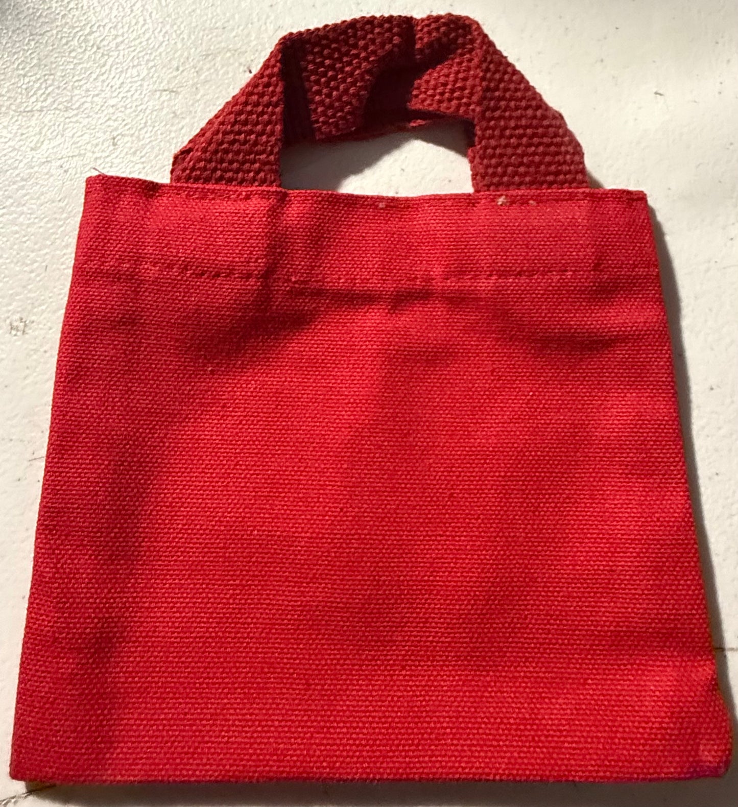 RED MINI MINI TOTE BAG