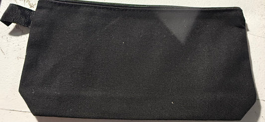 BLACK MINI ZIPPER BAG