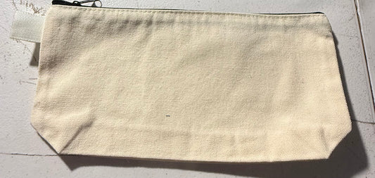 NATURAL ZIPPER BAG