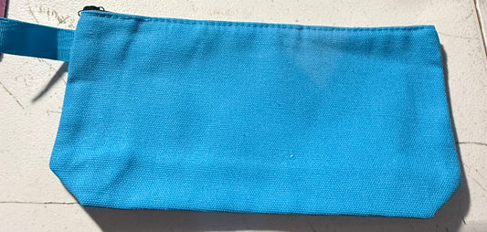 LIGHT BLUE ZIPPER BAGS