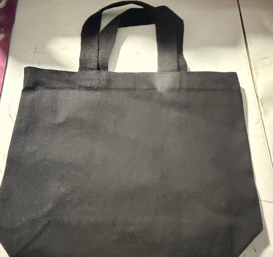 BLACK MINI TOTE BAGS