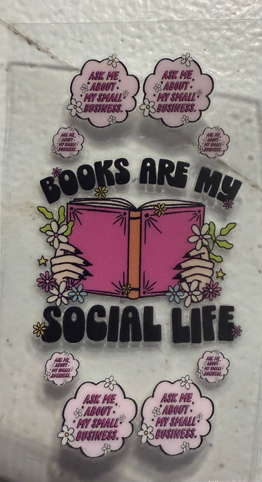 BOOKS ARE MY SOCIAL LIFE