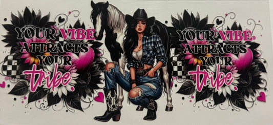 YOUR VIBE ATTRACTS YOUR TRIBE