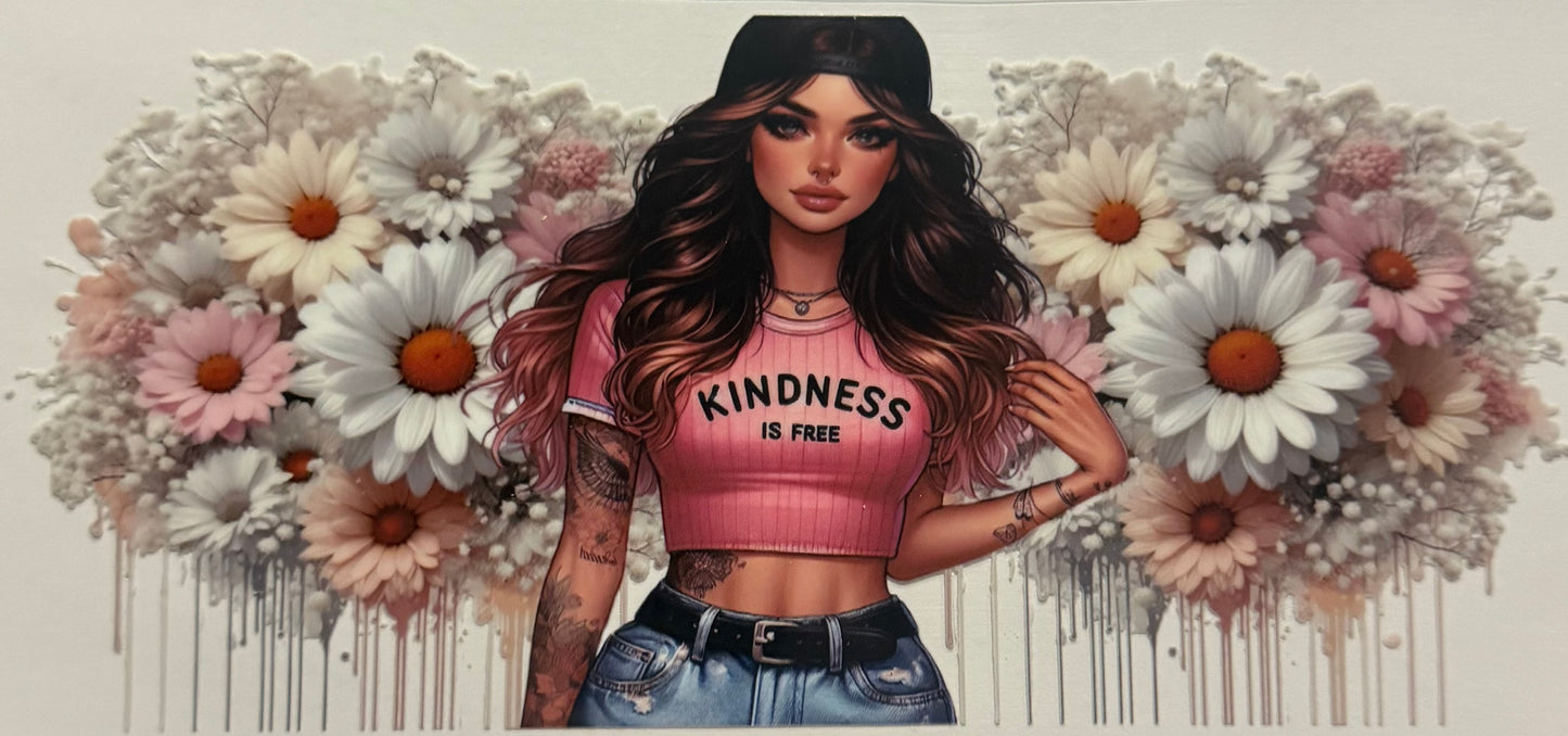 KINDNESS IS FREE FLOWERS