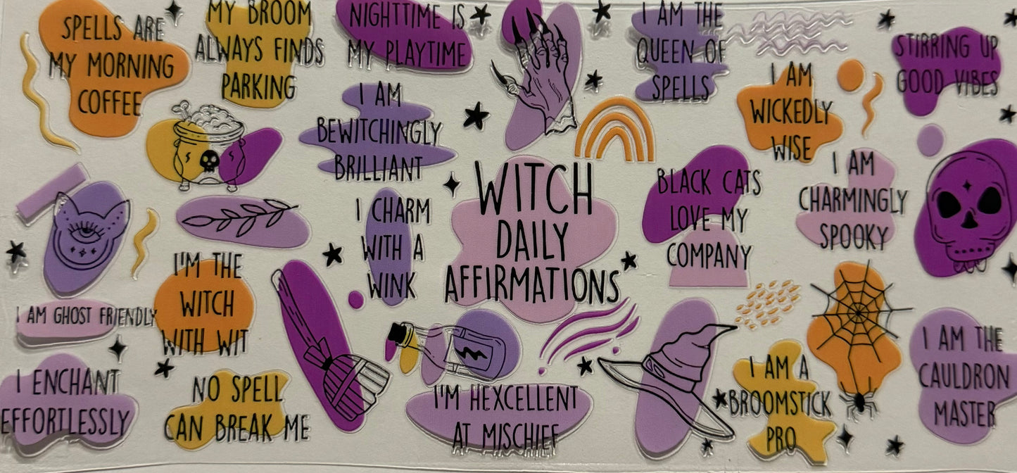 WITCH DAILY AFFIRMATIONS