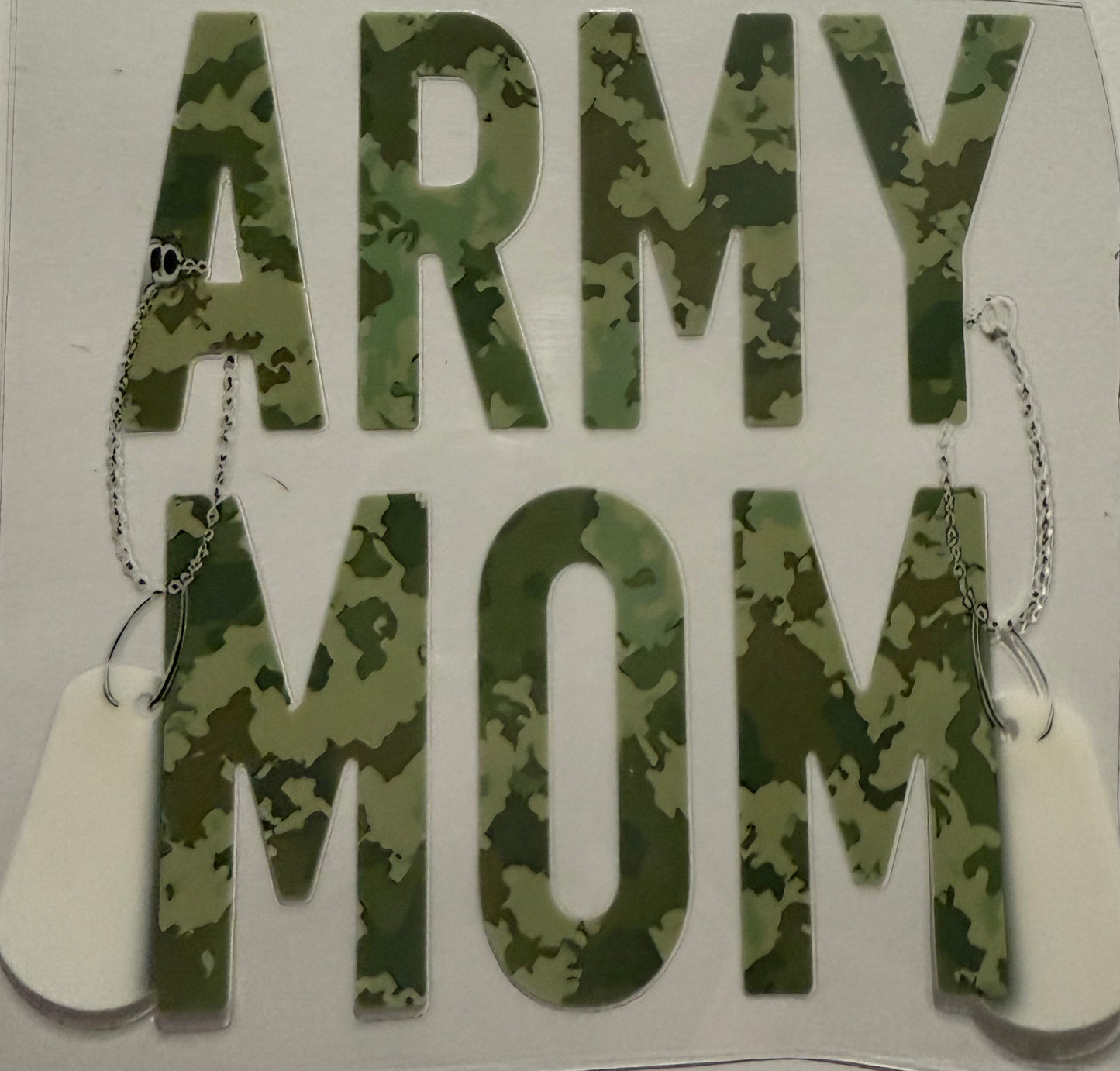 ARMY MOM DOG TAGS