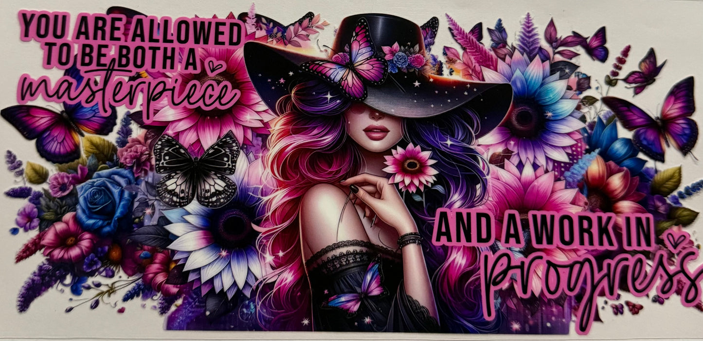 YOU ARE ALLOWED TO BE A MASTERPIECE