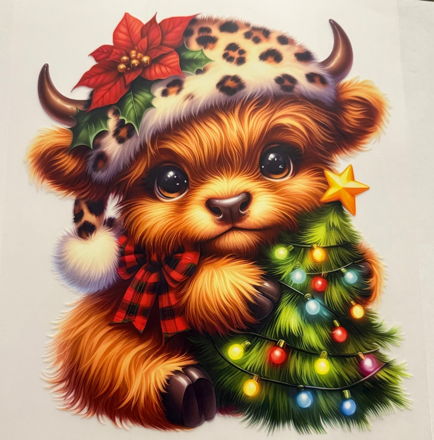 COW LEOPOARD HAT TREE