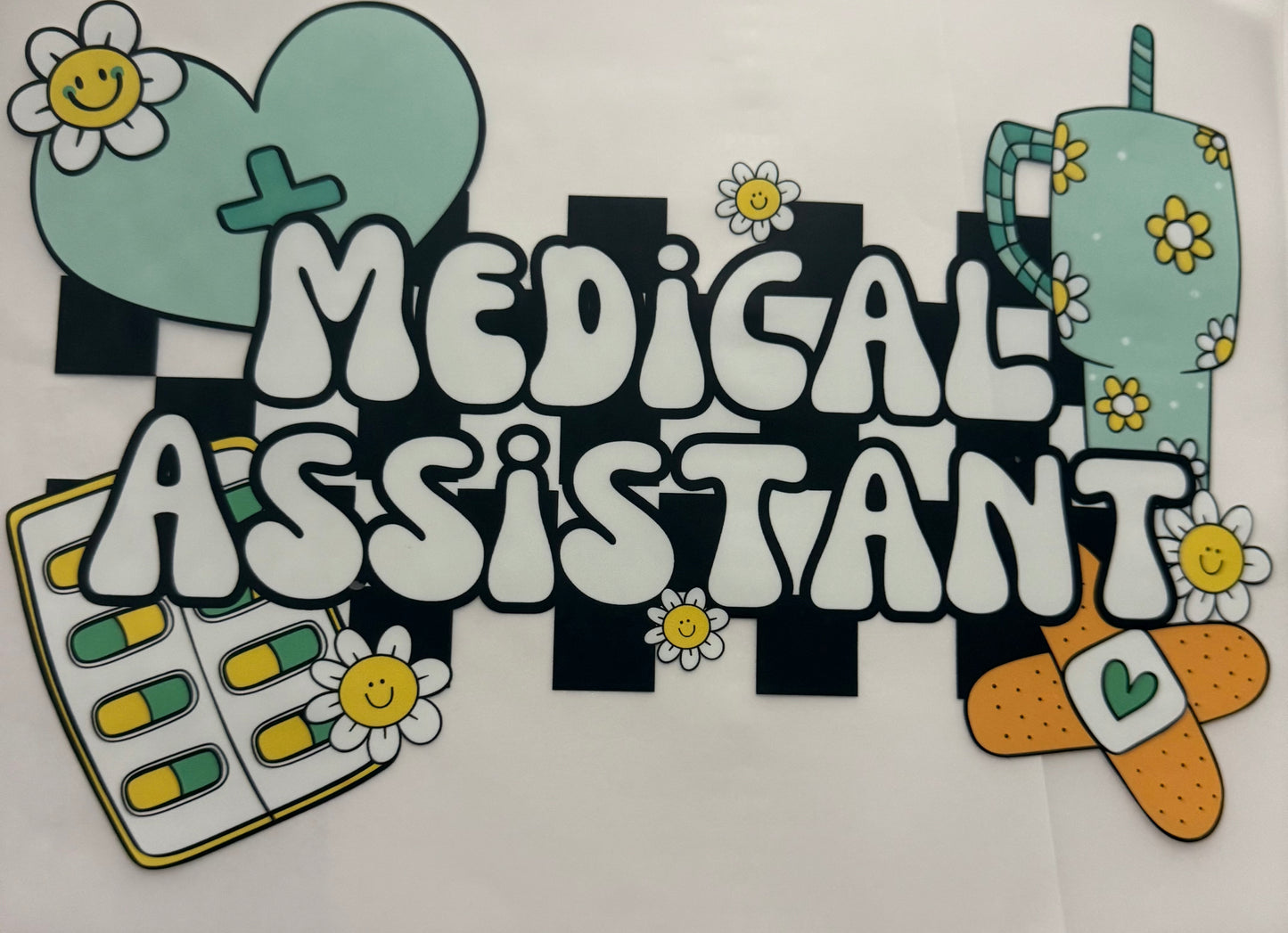 MEDICAL ASSISTANT CUP BANDAIDS