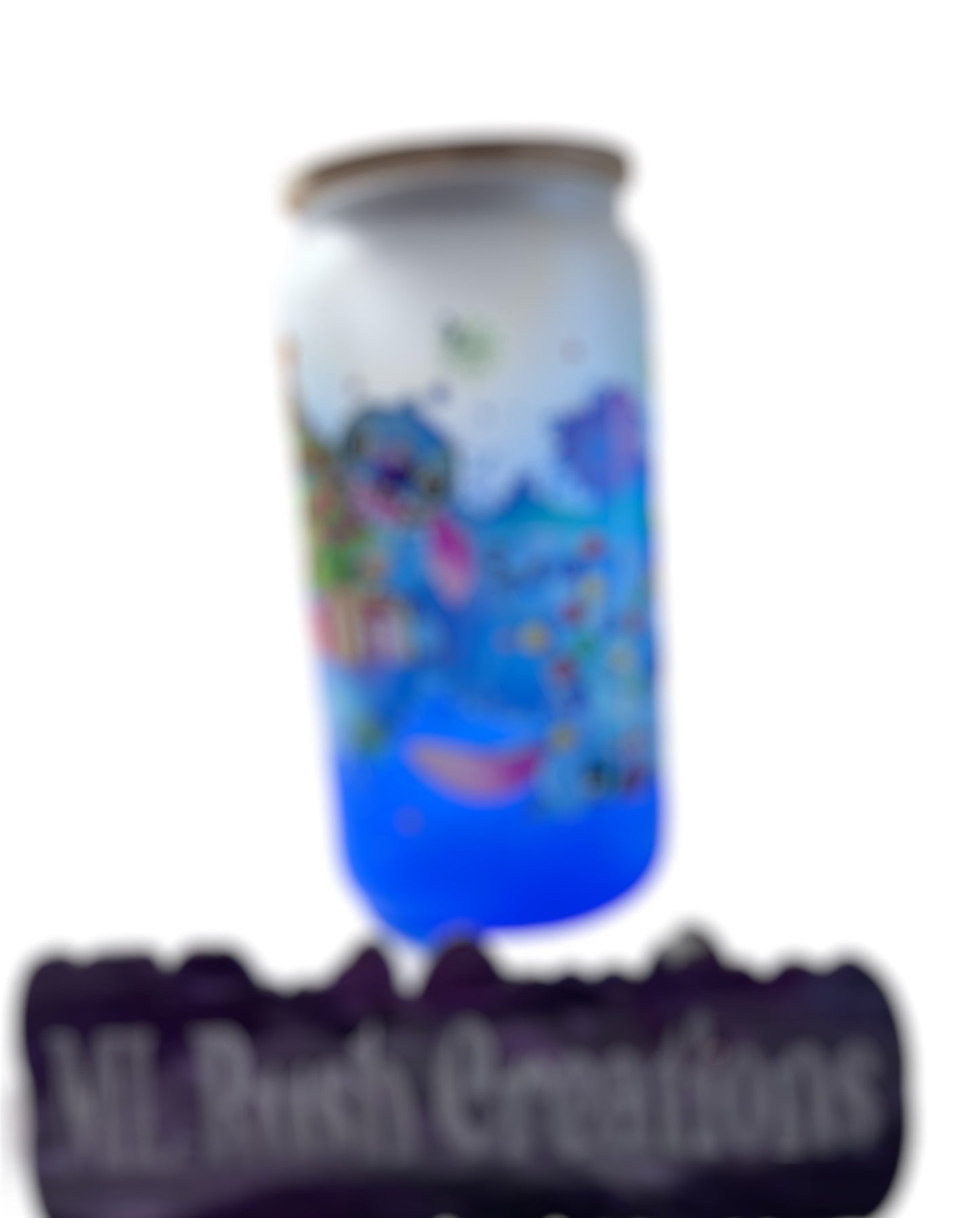 Blue Christmas Alien