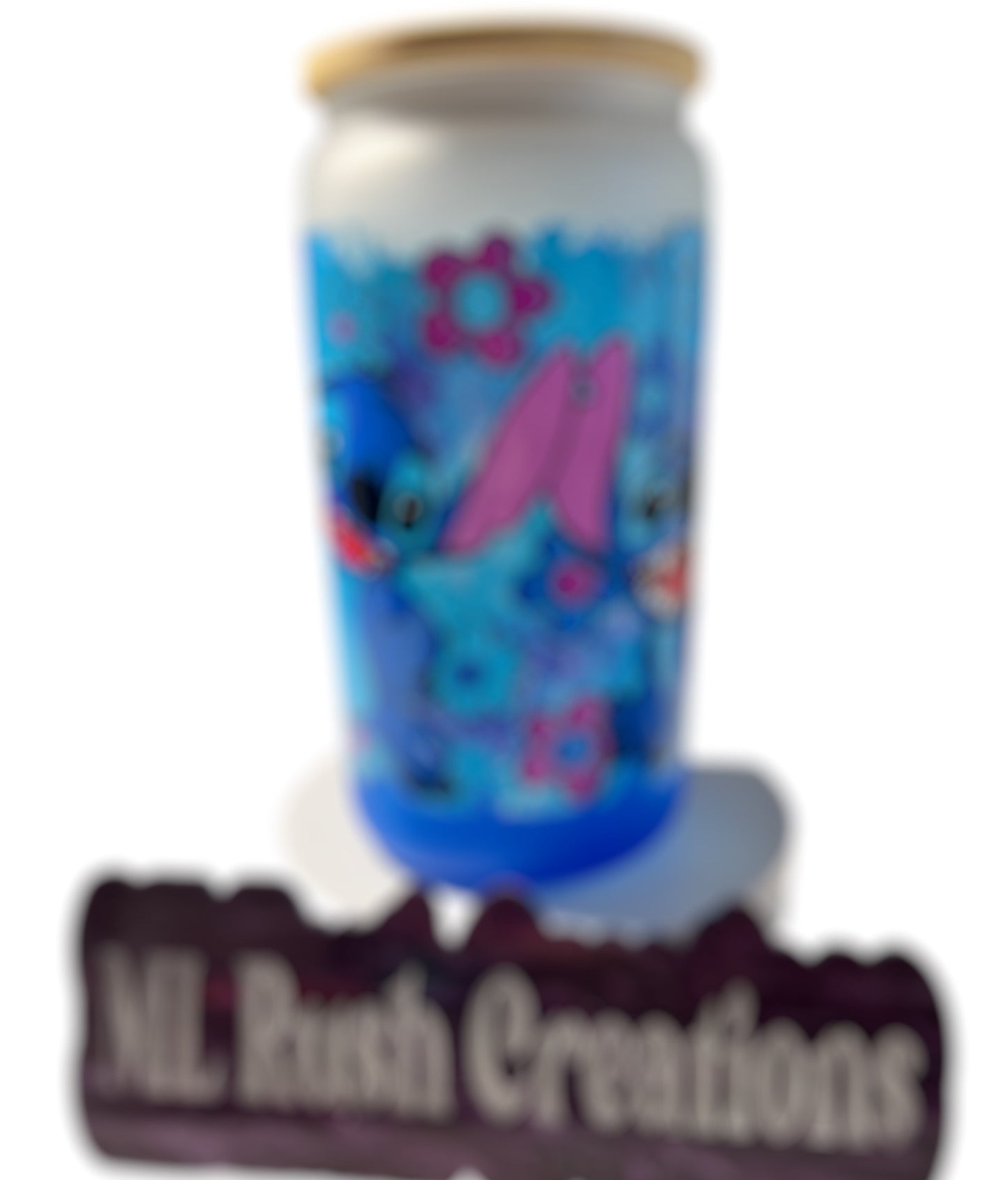 Blue Alien Blue Ombre Libbey