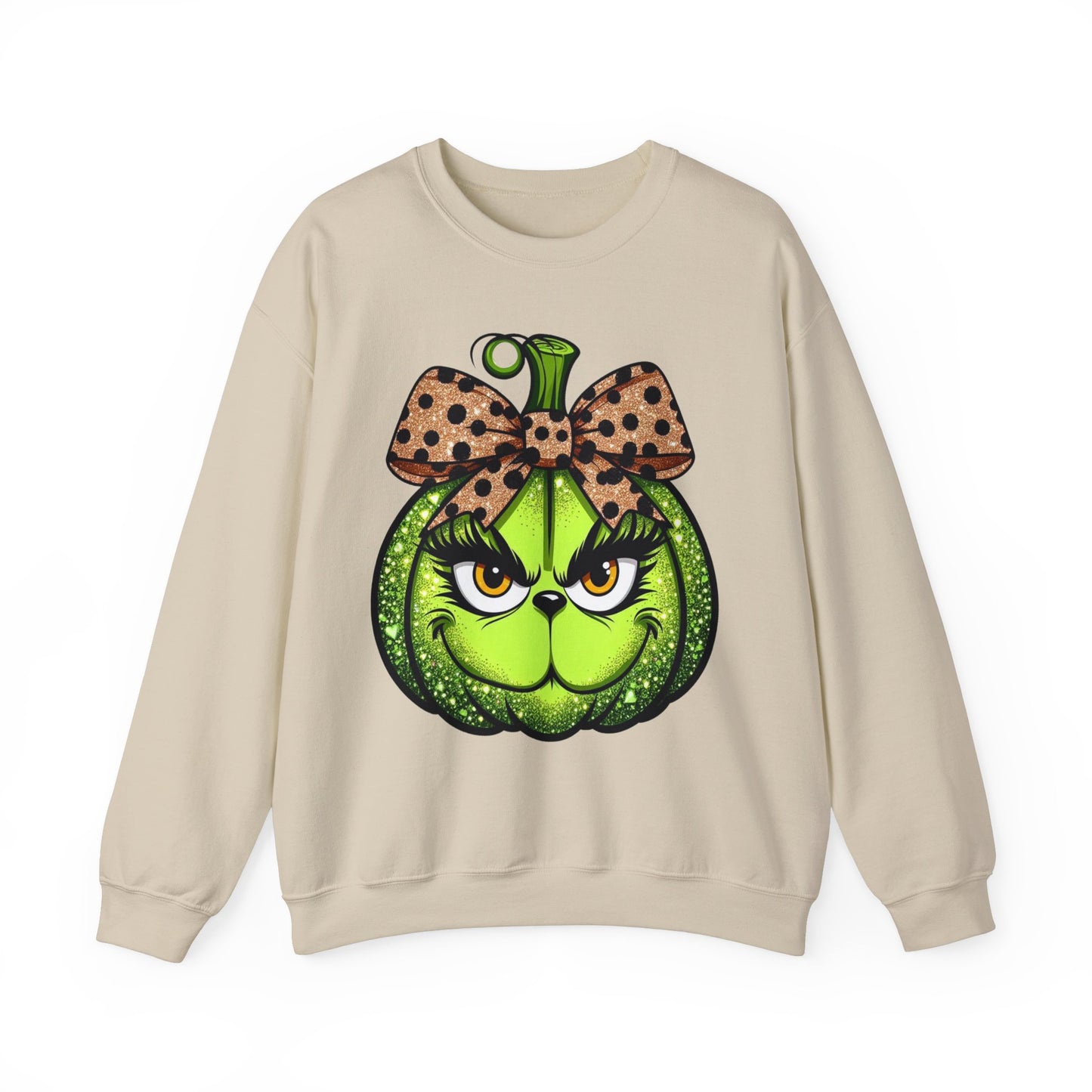GREEN FACED PUMPKIN