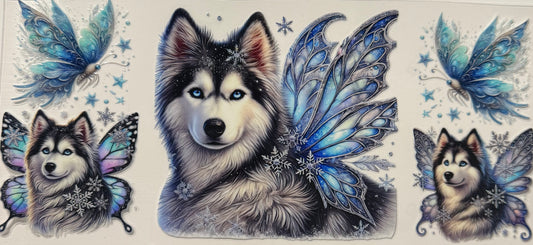 HUSKY WITH WINGS