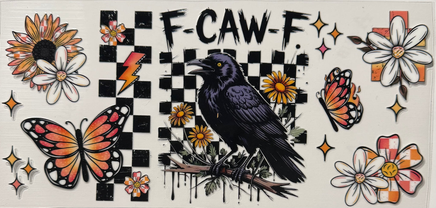 F-CAW-F WITH ORANGE BUTTERFLY