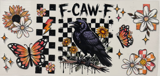 F-CAW-F WITH ORANGE BUTTERFLY