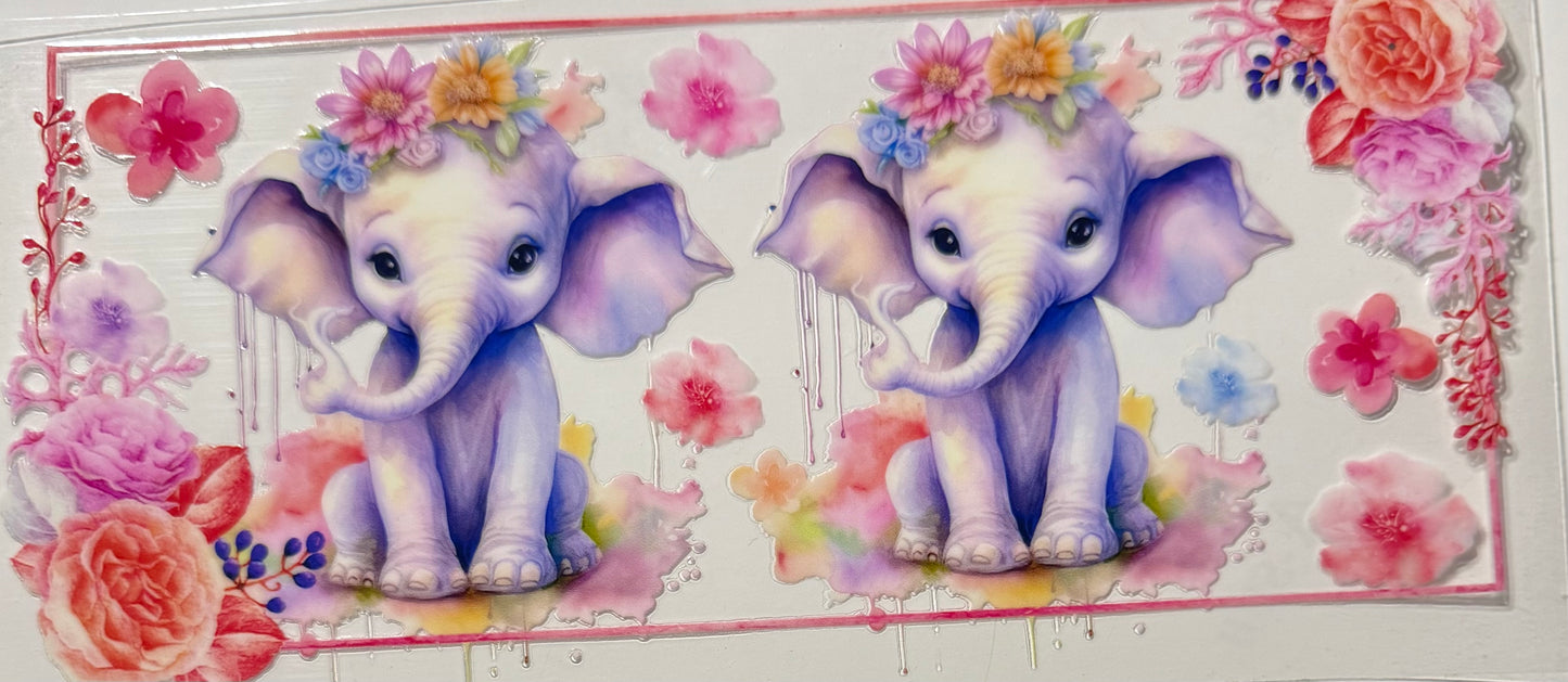 TWO ELEPHANTS FLOWER HEADBANDS