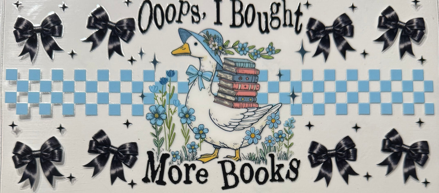 OOPS I BOUGHT MORE BOOKS