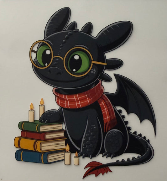 DRAGON BOOKS GLASSES POCKET