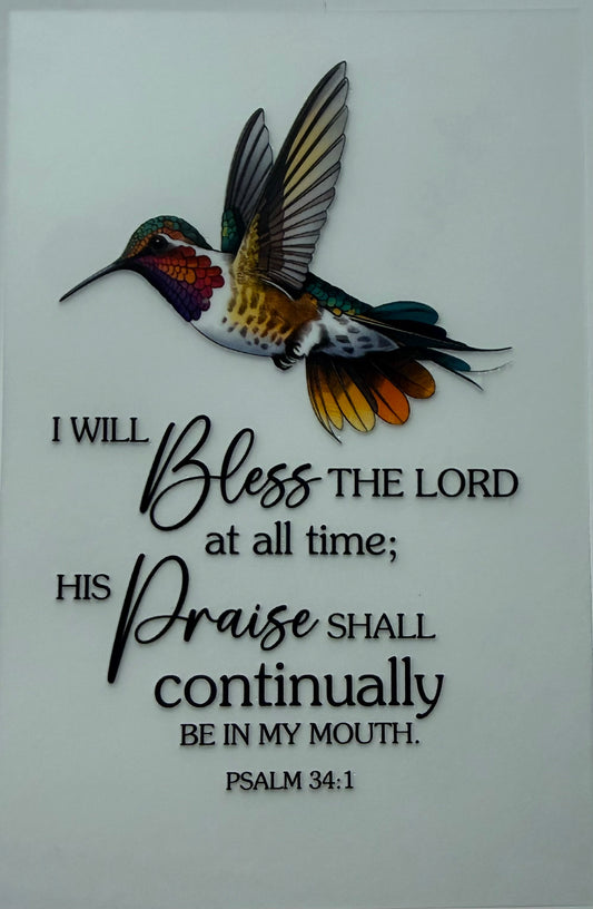 I WILL BLESS THE LORD POCKET