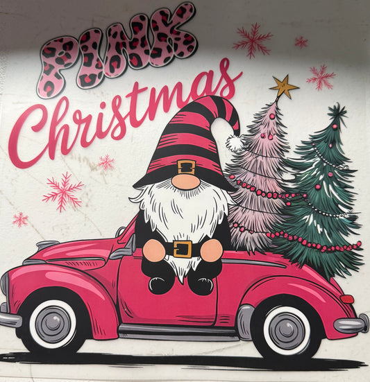 PINK CHRISTMAS GNOME