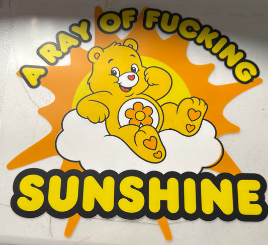 A RAY OF FIN SUNSHINE BEAR