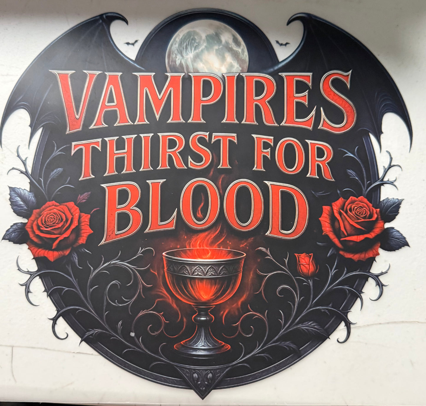 VAMPIRES THIRST FOR BLOOD