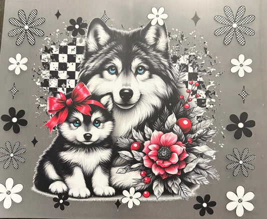 HUSKY HUSKY BABY CHECKERED