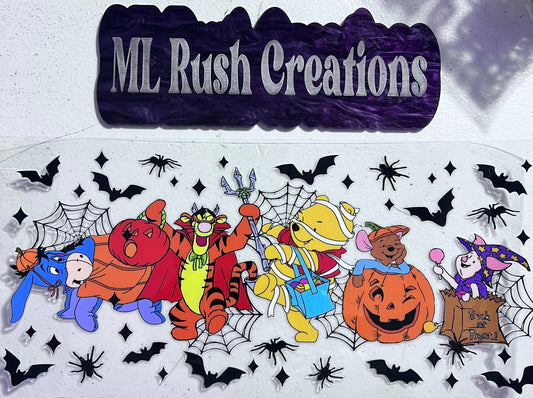 YELLOW BEAR HALLOWEEN