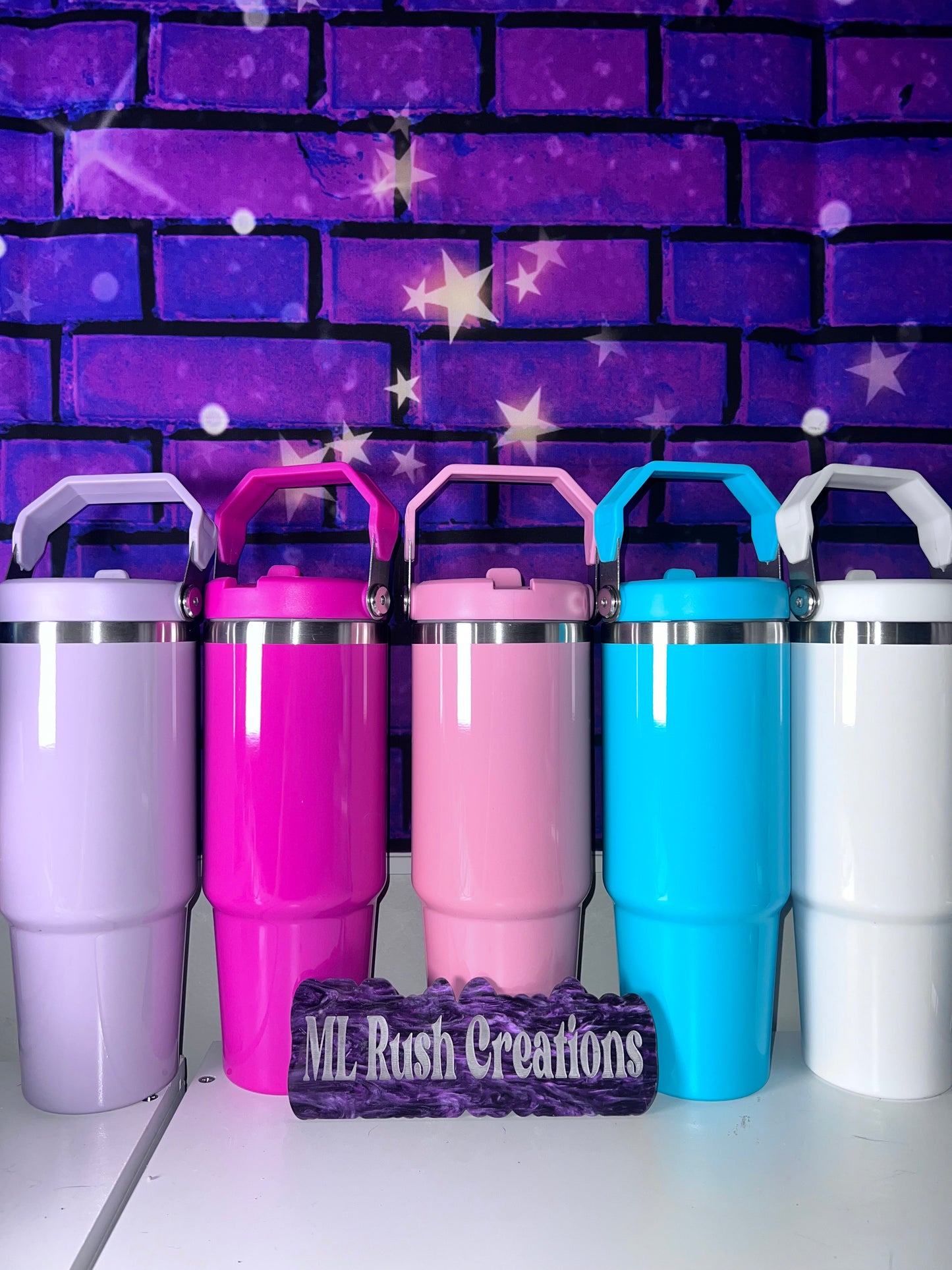 30oz Sipper Tumbler With Handle