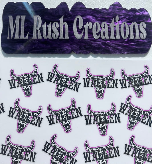 Wallen Pink Skulls