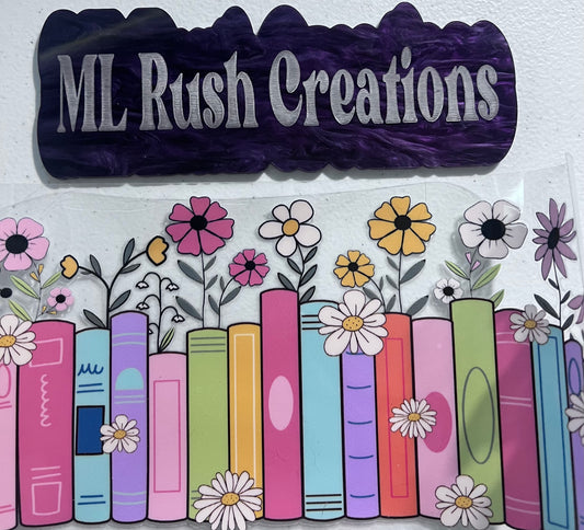 Books With Flowers