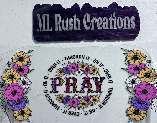 Pray Cheetah Floral